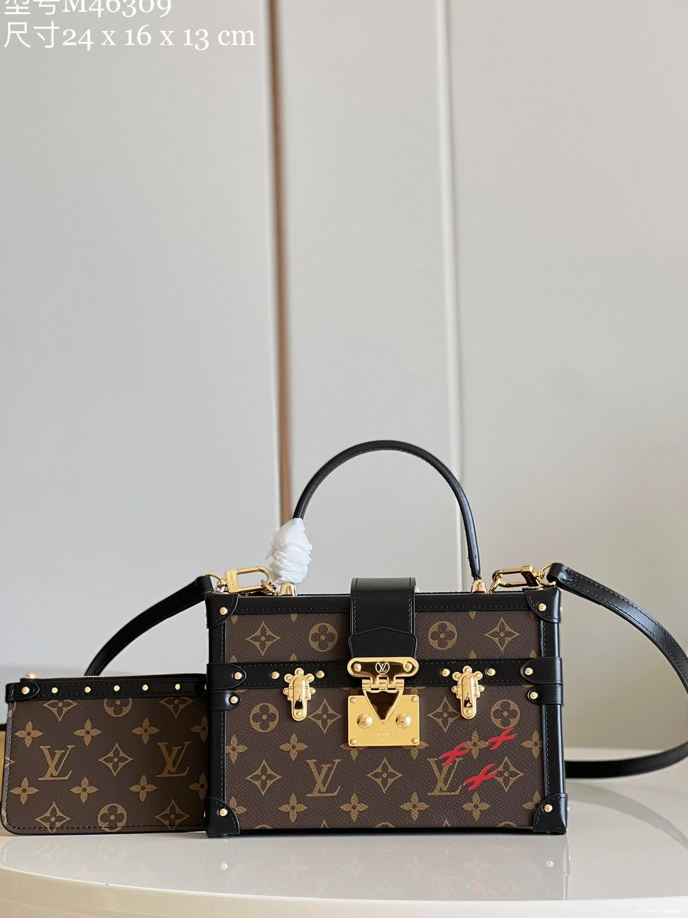 Official oldcobbler MALLE LOUIS V PETITE VUITTON 0722